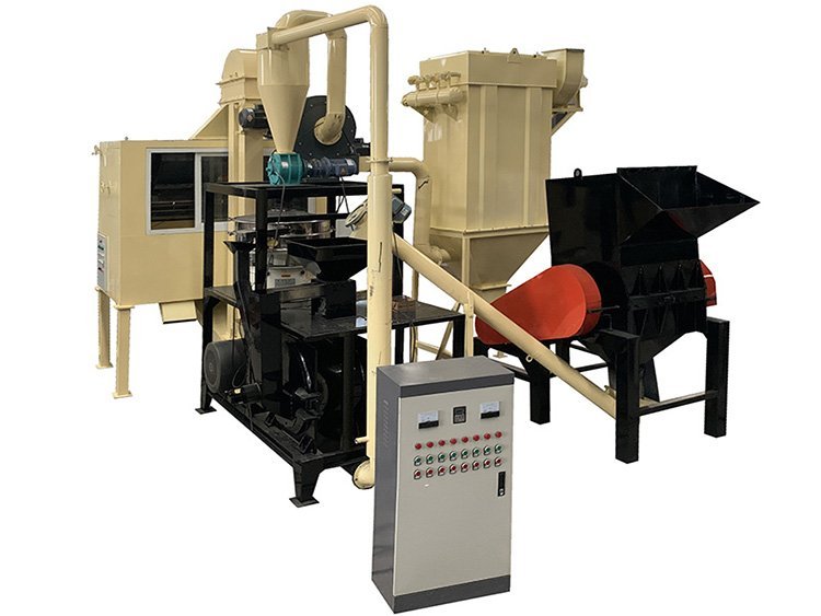 Aluminum plastic separation and recycling equipment